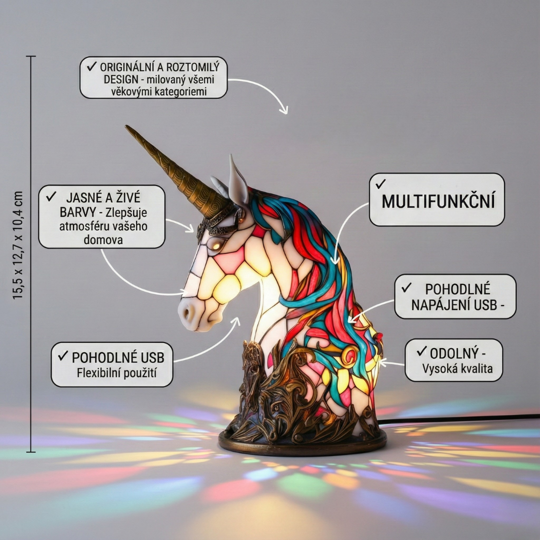 Luna Unicornio Mágico